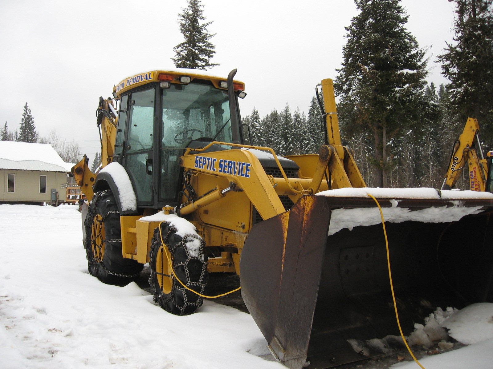 snow plow removal